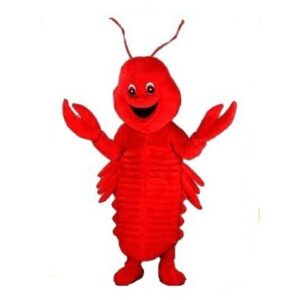 Complete kreeft mascotte