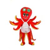 Complete octopus mascotte