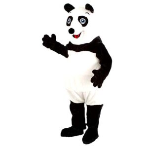 Complete panda mascotte