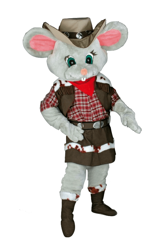 mascotte-souris-cowgirl