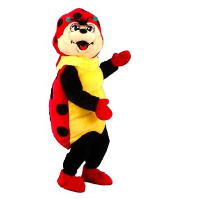 Lieveheersbeestje mascotte Lieveheersbeestje mascotte